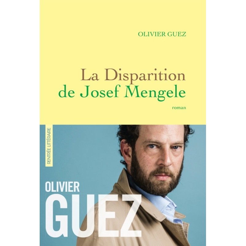 DISPARITION DE JOSEF MENGELE LA Auteur(s): GUEZ Olivier