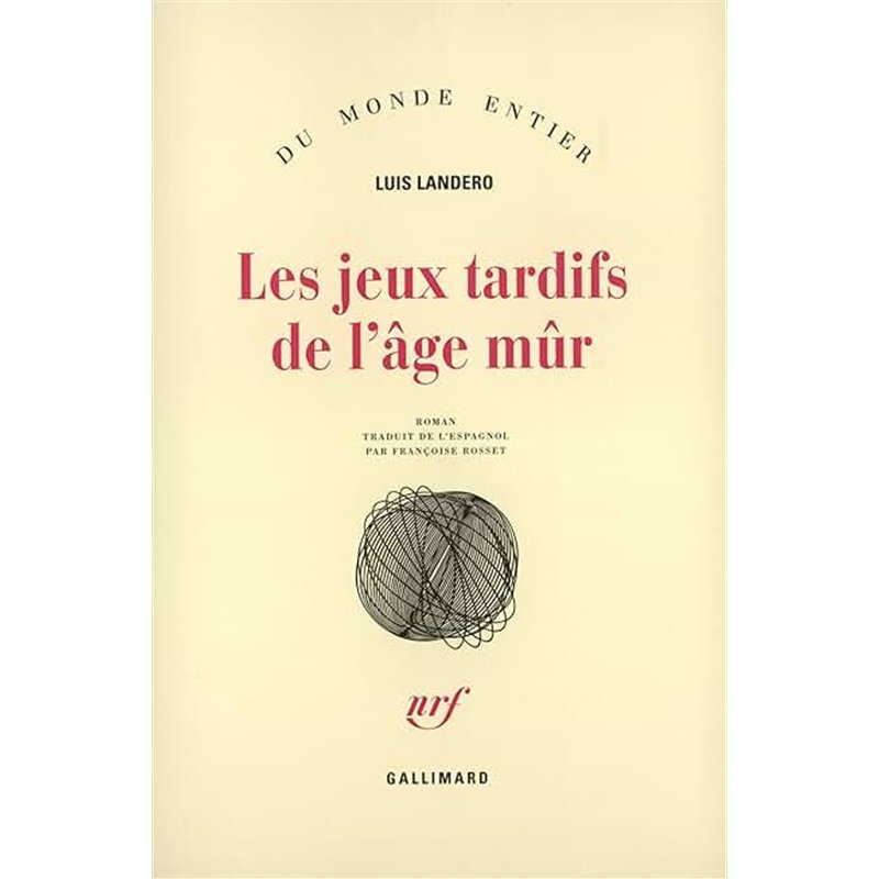 JEUX TARDIFS DE L'AGE MUR LES Auteur(s): LANDERO Luis