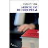 ARTICLE 353 DU CODE PENAL Auteur(s): VIEL Tanguy