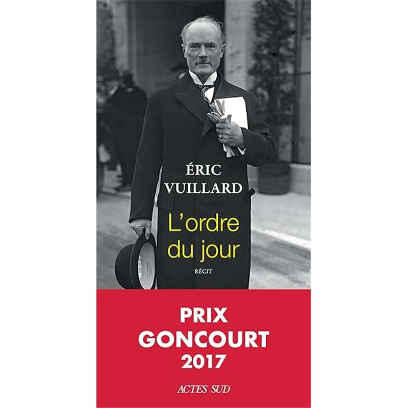 ORDRE DU JOUR L Auteur(s): VUILLARD Eric