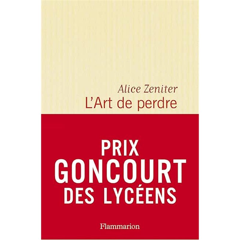 ART DE PERDRE L' Auteur(s): ZENITER Alice