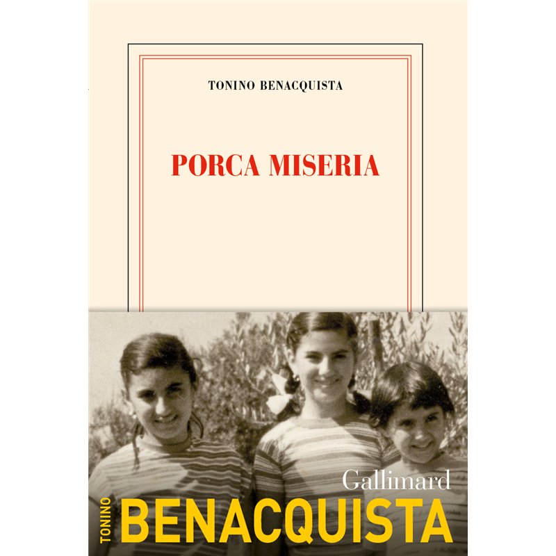 PORCA MISERIA Auteur(s): BENACQUISTA Tonino