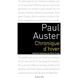 Chronique d'hiver Auteur(s): AUSTER Paul