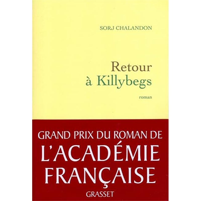 RETOUR A KILLYBEGS Auteur(s): CHALANDON Sorj
