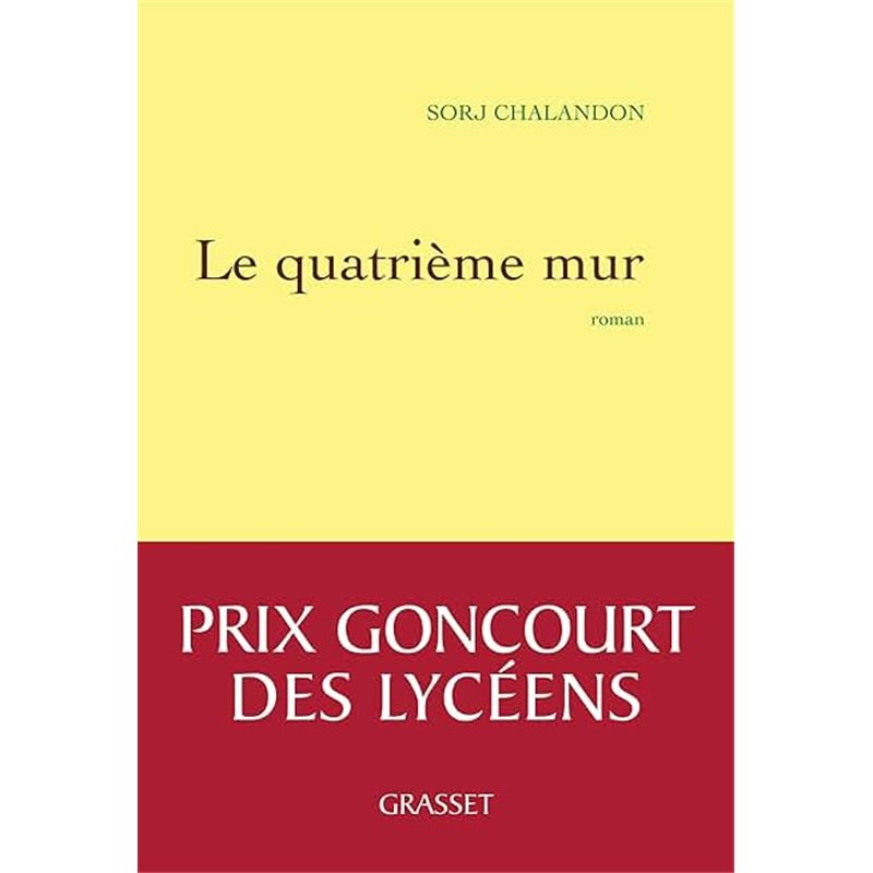 Quatrième mur le Auteur(s): CHALANDON Sorj Quatrième mur le Auteur(s): CHALANDON Sorj