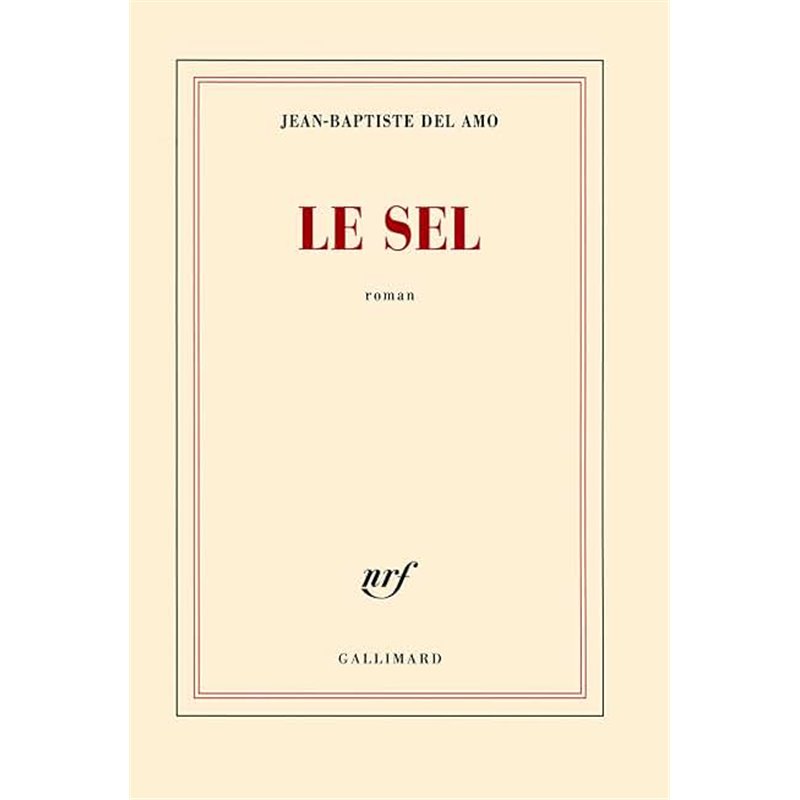 Sel le Auteur(s): DEL Amo Jean-Baptiste Sel le Auteur(s): DEL Amo Jean-Baptiste