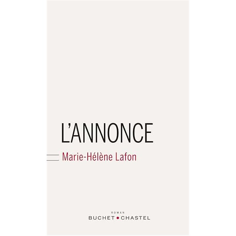 Annonce l' Auteur(s): LAFON Marie-Helene