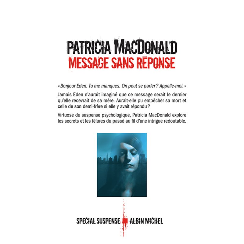 Message sans réponse Auteur(s): MAC DONALD Patricia Message sans réponse Auteur(s): MAC DONALD Patricia