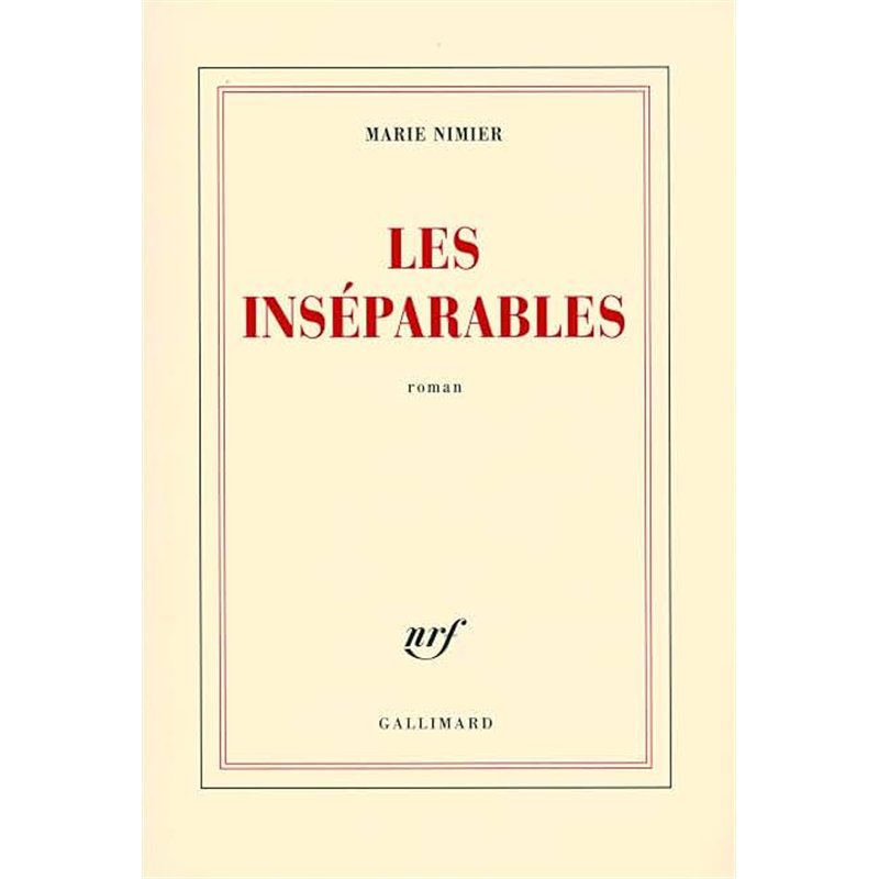 INSEPARABLES LES Auteur(s): NIMIER Marie
