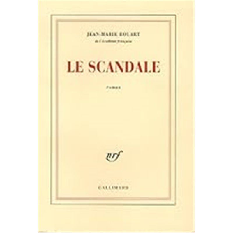 Scandale le Auteur(s): ROUART Jean-marie Scandale le Auteur(s): ROUART Jean-marie