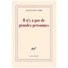 Il n'y a pas de grandes personnes Auteur(s): SAINT-ANDRE Alix de