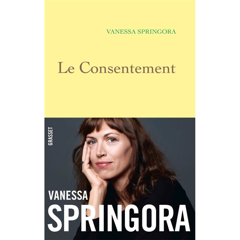 Consentement le Auteur(s): SPRINGORA Vanessa Consentement le Auteur(s): SPRINGORA Vanessa