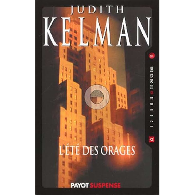 ETE DES ORAGES L' Auteur(s): KELMAN Judith