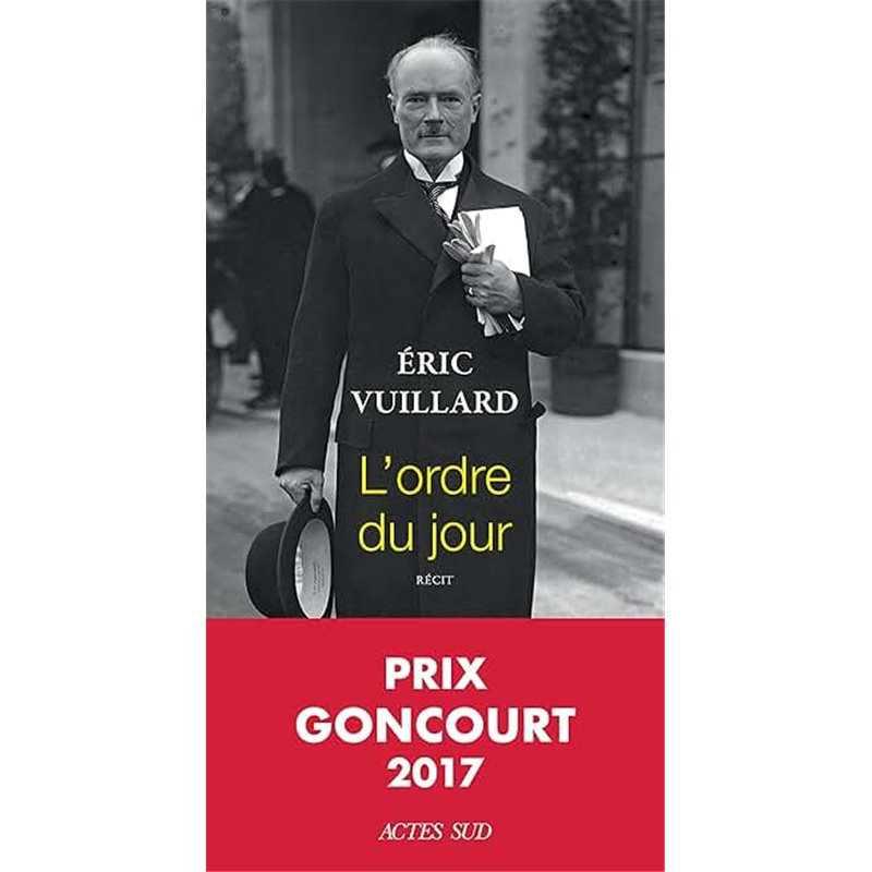 Ordre du jour l Auteur(s): VUILLARD Eric Ordre du jour l Auteur(s): VUILLARD Eric