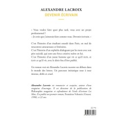 Devenir Ã©crivain Auteur(s): LACROIX Alexandre