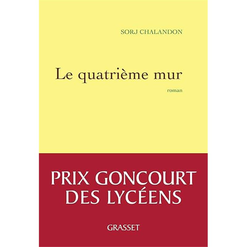 QUATRIEME MUR LE Auteur(s): CHALANDON Sorj