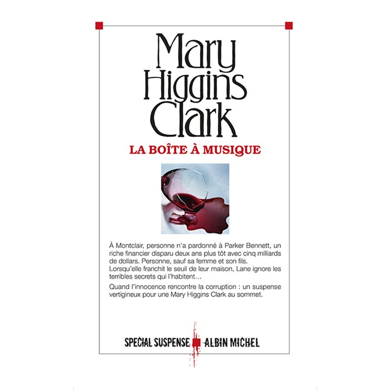 BOITE A MUSIQUE LA Auteur(s): CLARK Mary Higgins